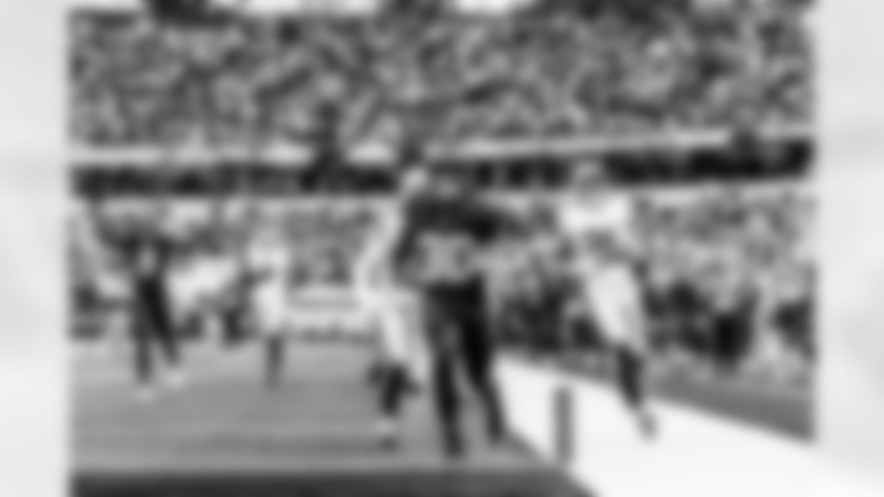 Take a look back at the Chargers Week 13 matchup with the Raiders in monochrome.