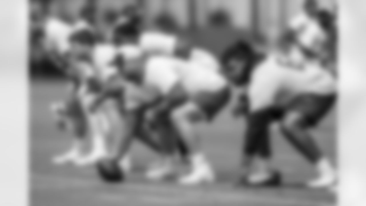 Los Angeles Chargers players participate in Phase 2 of the offseason program on Monday, May 12, 2025 at The Bolt in El Segundo, CA.