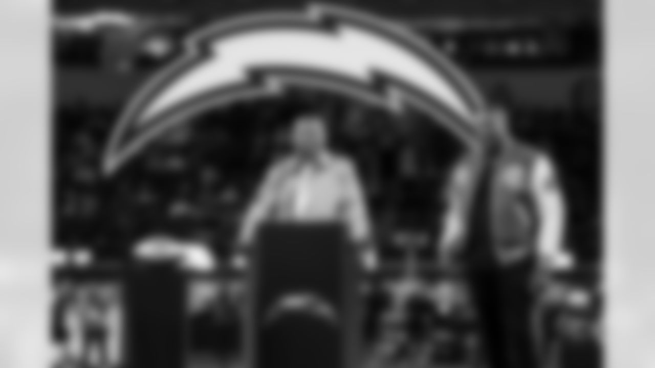 Chargers Legend Rodney Harrison and Chargers Legend Antonio Gates