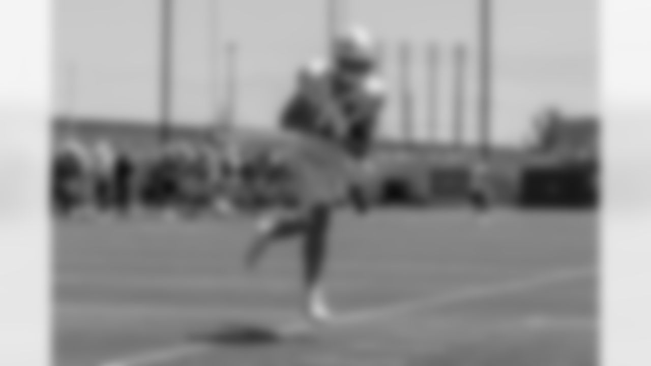 The Los Angeles Chargers practice at Training Camp on Monday, August 18, 2025 at The Bolt in El Segundo, CA.