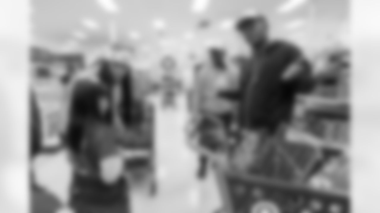 Jaylinn Hawkins surprises students from his old school, Hansen Elementary, with a holiday shopping spree on Monday, December 18, 2023 at Target in Buena Park, CA.