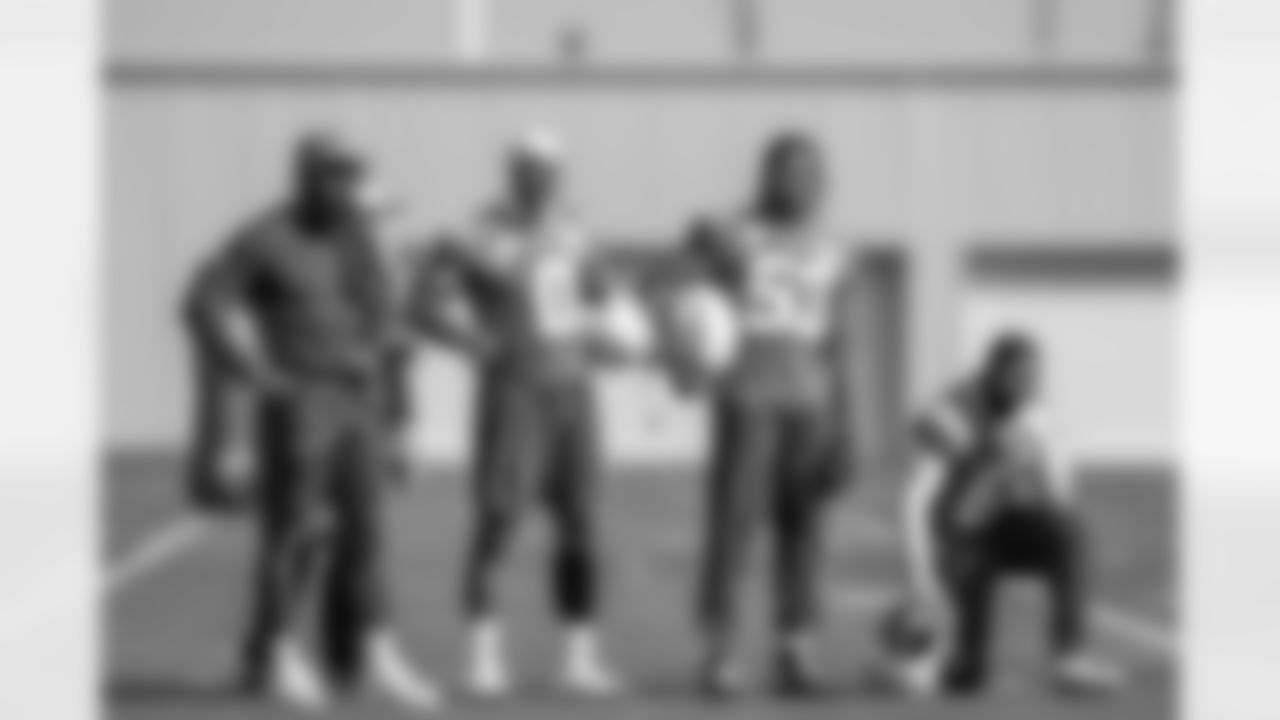 The Los Angeles Chargers practice on Thursday, December 18, 2025 at The Bolt in El Segundo, CA.