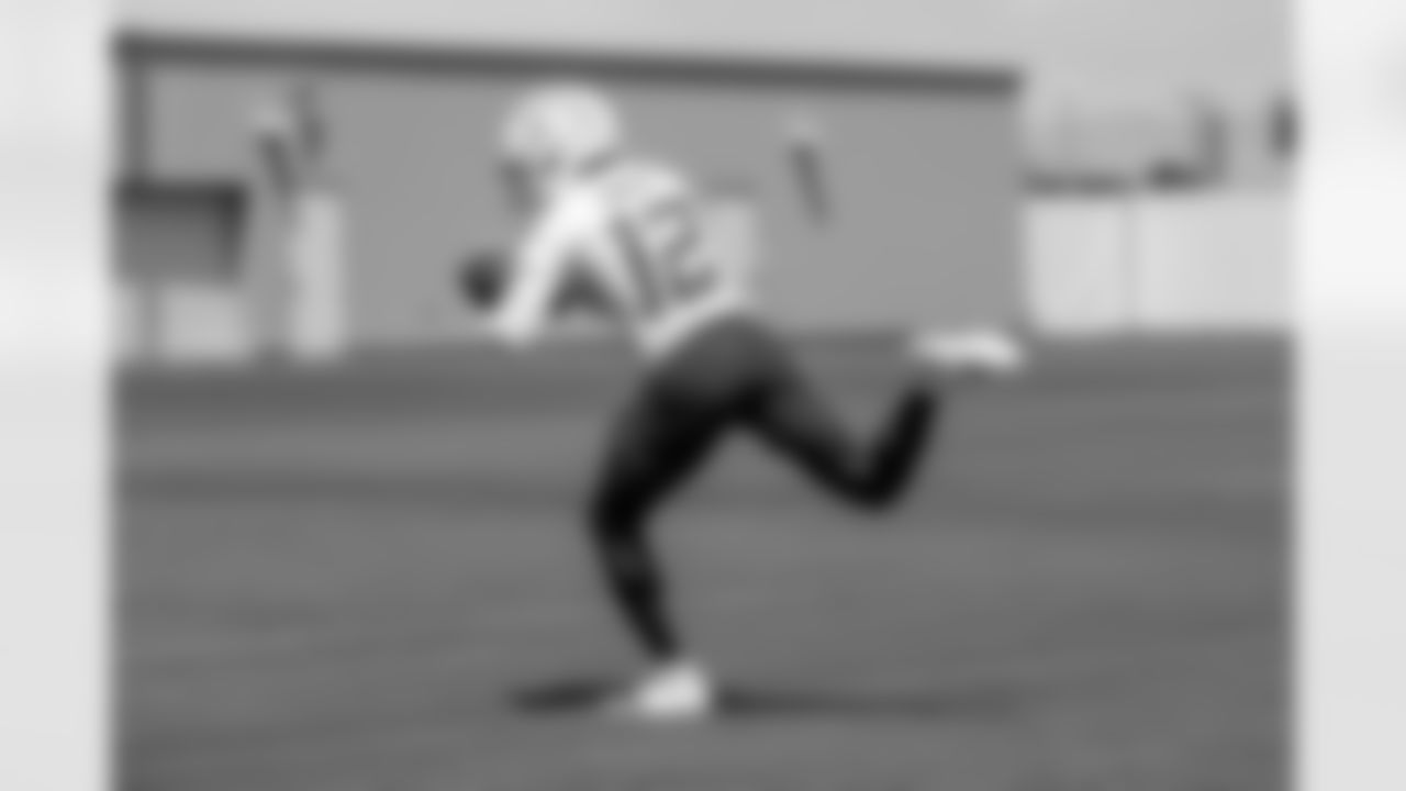 The Los Angeles Chargers practice at Training Camp on Thursday, August 21, 2025 at The Bolt in El Segundo, CA.
