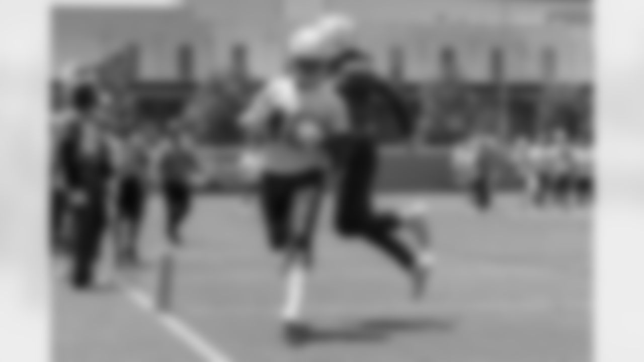 The Los Angeles Chargers hold OTA's on Tuesday, June 4, 2024 at Hoag Performance Center in Costa Mesa, CA.