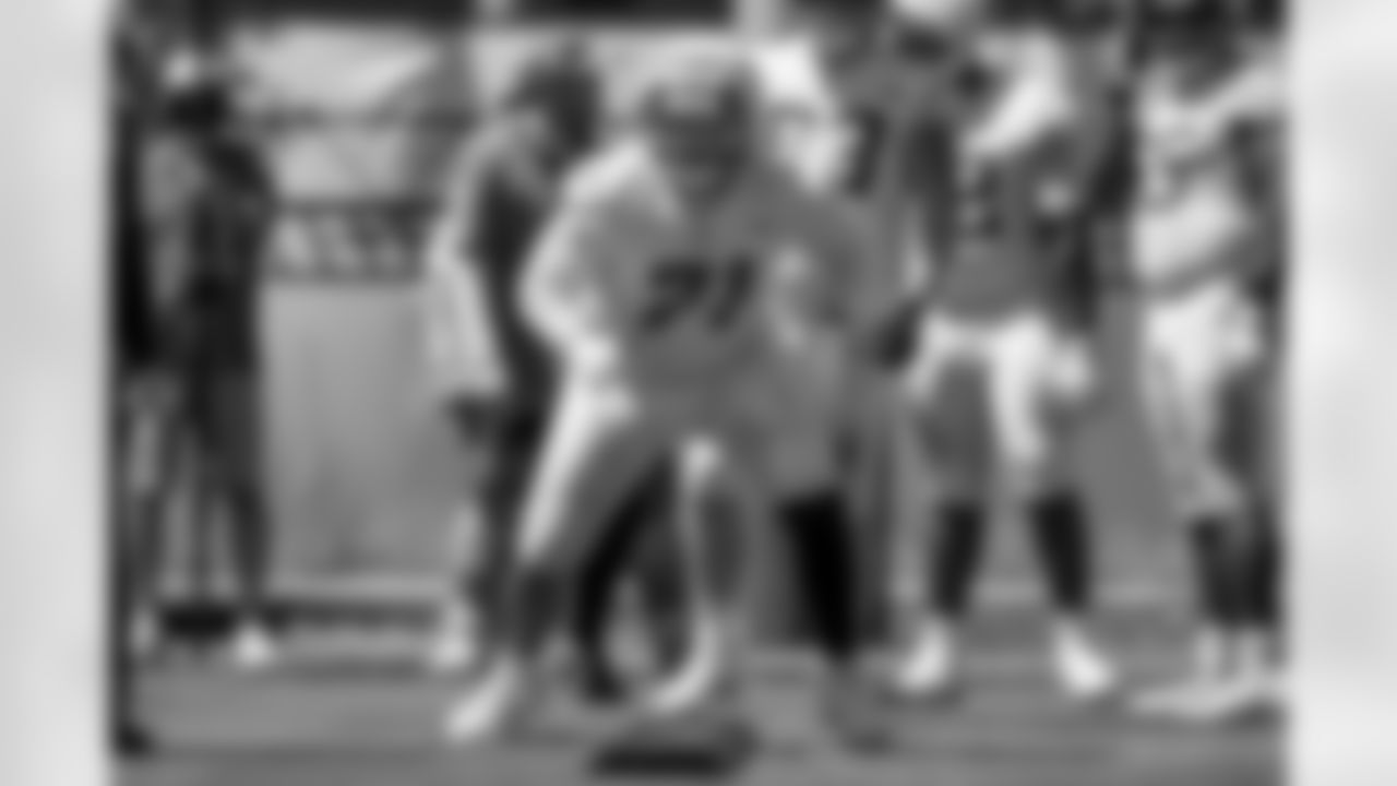 The Los Angeles Chargers hold Rookie Mini-Camp on Saturday, May 10, 2025 at The Bolt in El Segundo, CA.