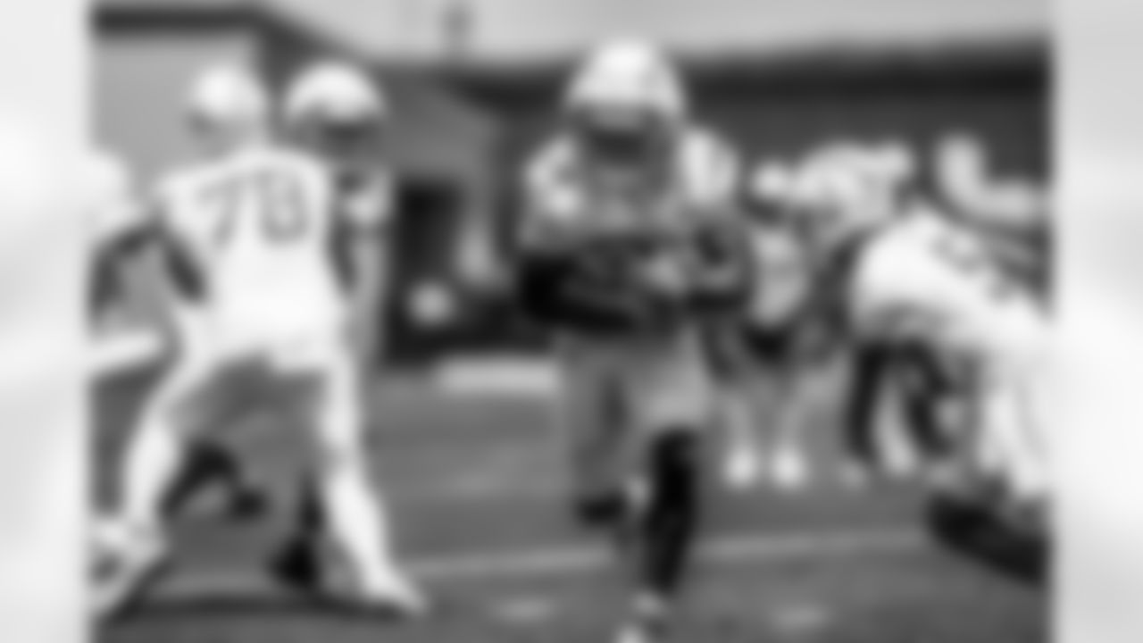 The Los Angeles Chargers hold Mandatory Mini-Camp on Tuesday, June 10, 2025 at The Bolt in El Segundo, CA.