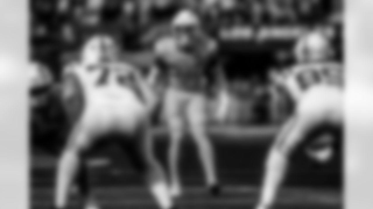 Take a look back at the Chargers Week 7 matchup with the Colts in monochrome!