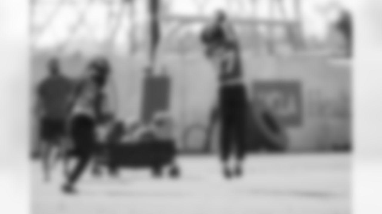 The Los Angeles Chargers practice on Friday, November 28, 2025 at The Bolt in El Segundo, CA.