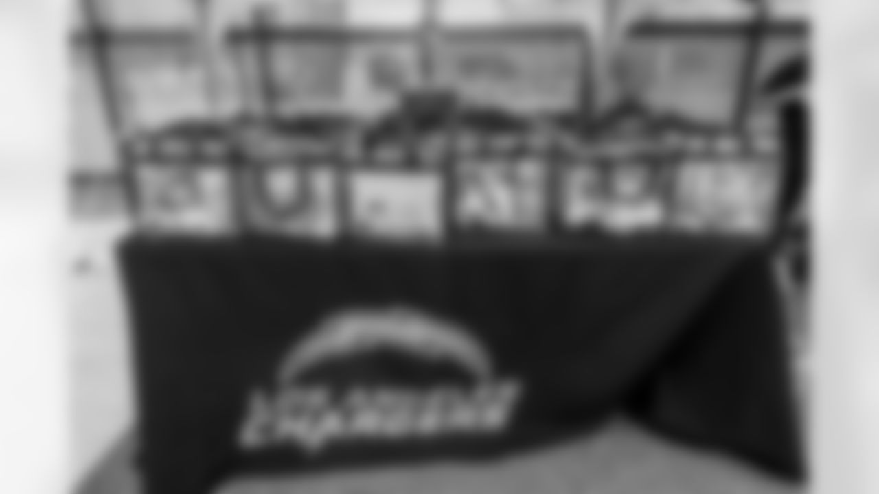 The Los Angeles Chargers host a doggy draft event on Saturday, April 26, 2025 at DOG PPL in Santa Monica, CA.