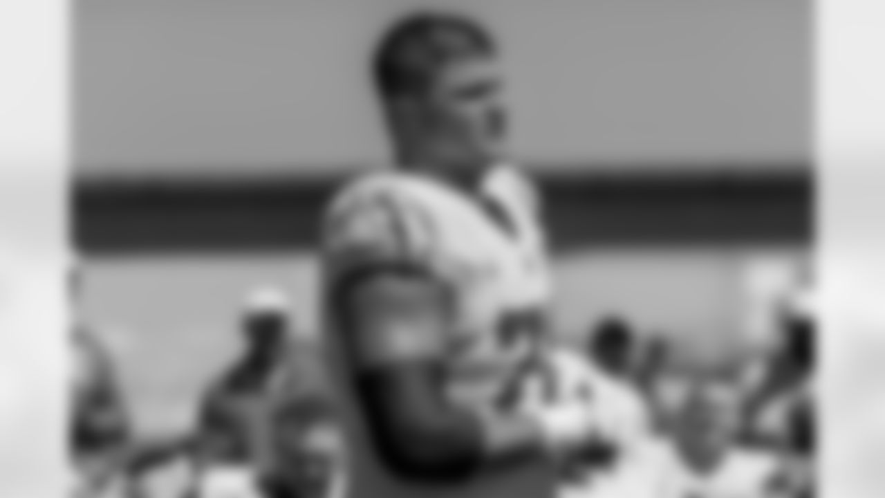 The Los Angeles Chargers practice at Training Camp on Monday, August 18, 2025 at The Bolt in El Segundo, CA.
