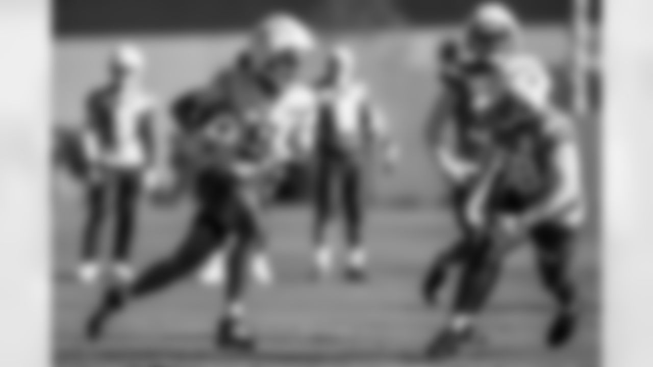 The Los Angeles Chargers practice at Training Camp on Thursday, December 11, 2025 at The Bolt in El Segundo, CA.