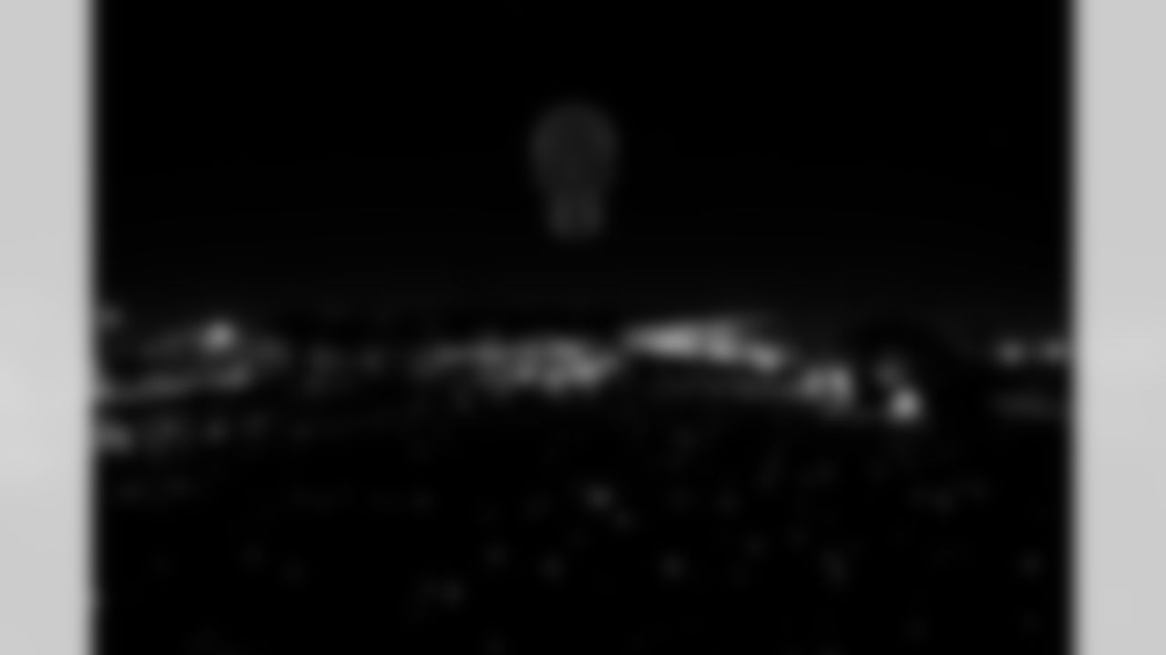 Fans gather at The Bolt for the Fan Rally + Drone Show on Friday January 9th, 2025