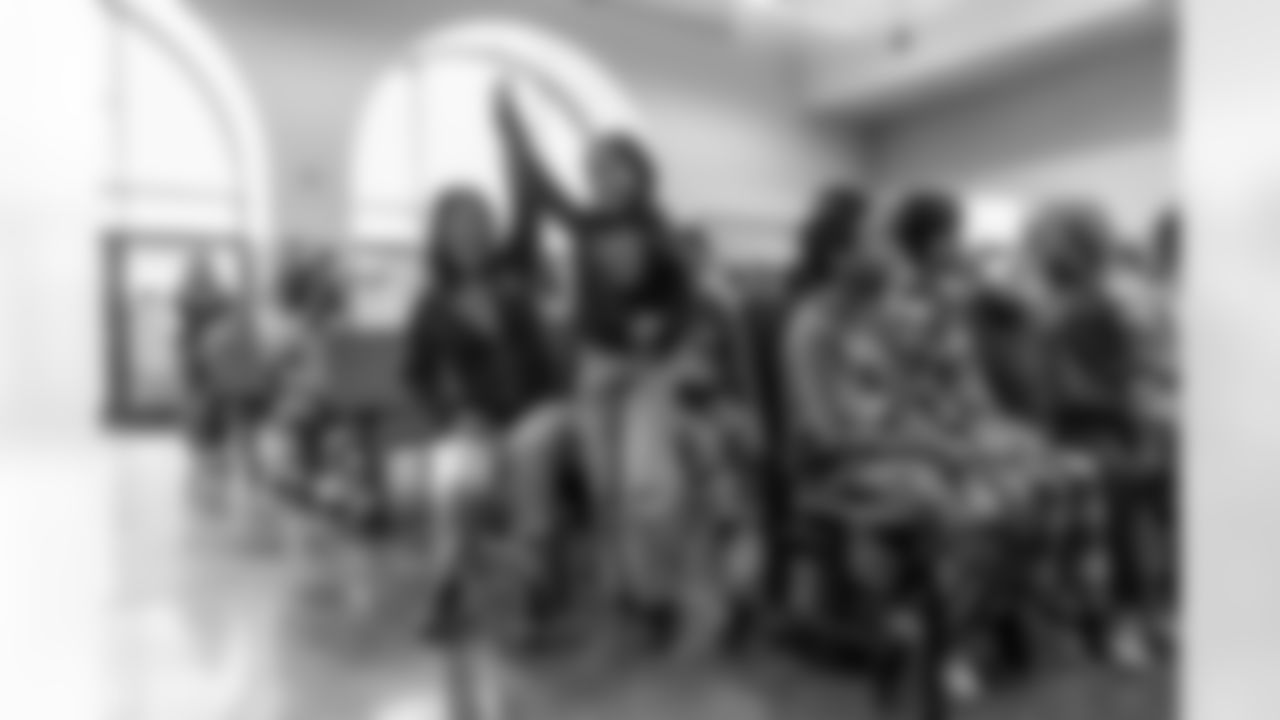 The Los Angeles Chargers host their annual Bikes for Kids event on Monday, December 15, 2025 at Washington Washington Elementary School in Pasadena, CA.