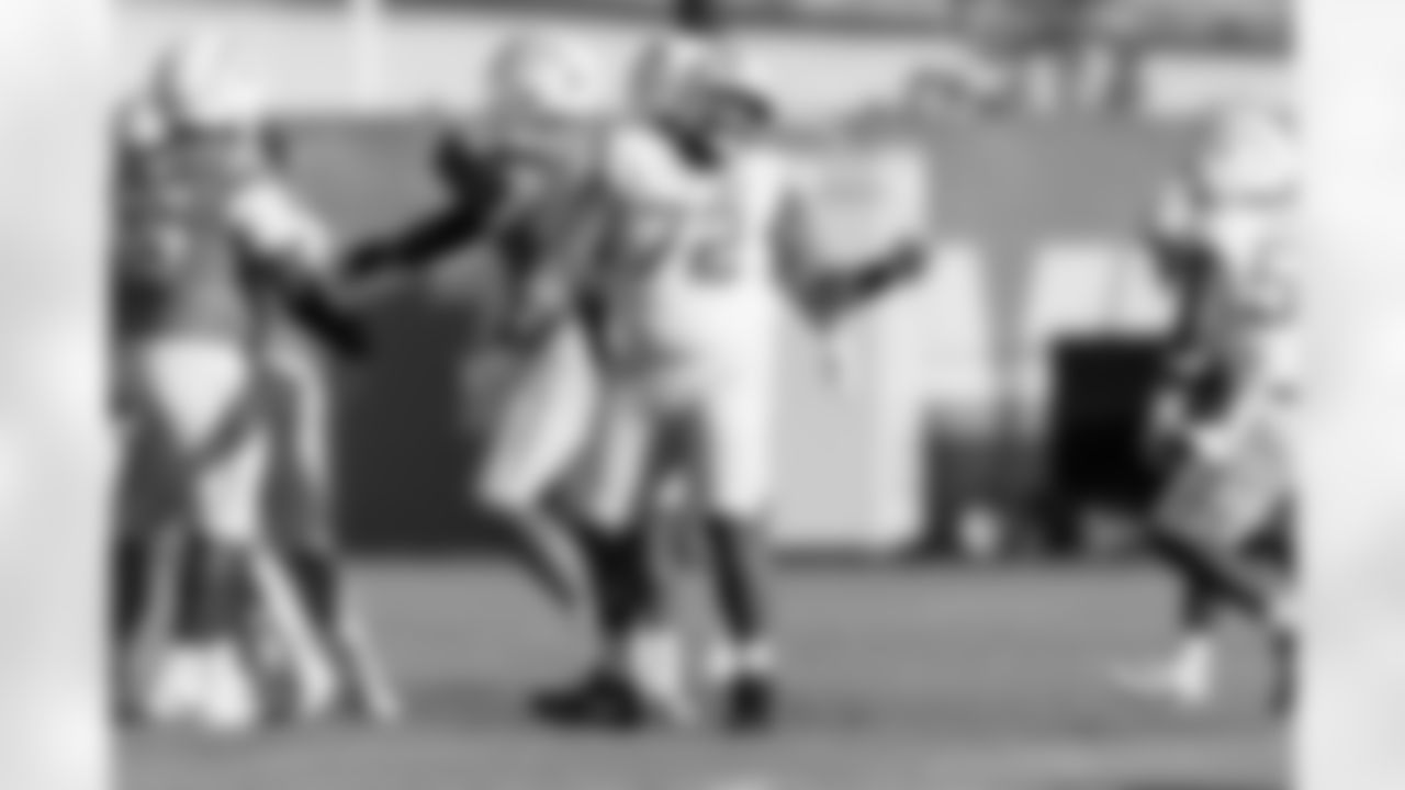 The Los Angeles Chargers practice at Training Camp on Saturday, July 27, 2024 at The Bolt in El Segundo, CA.