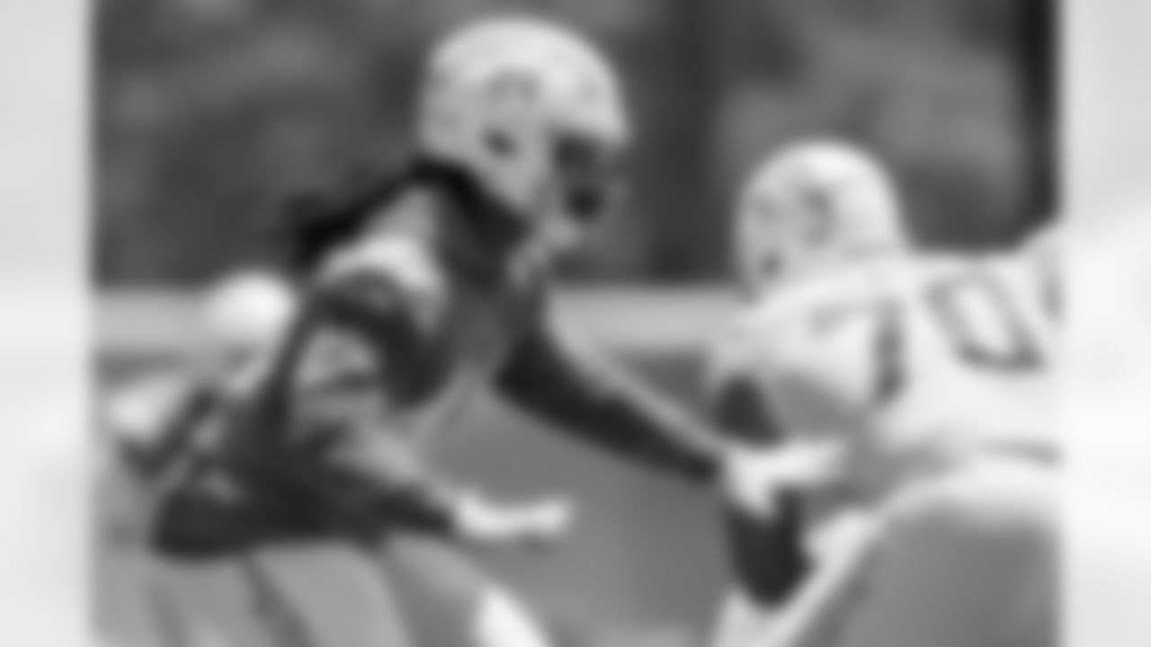 The Los Angeles Chargers hold OTA's on Wednesday, May 29, 2024 at Hoag Performance Center in Costa Mesa, CA.