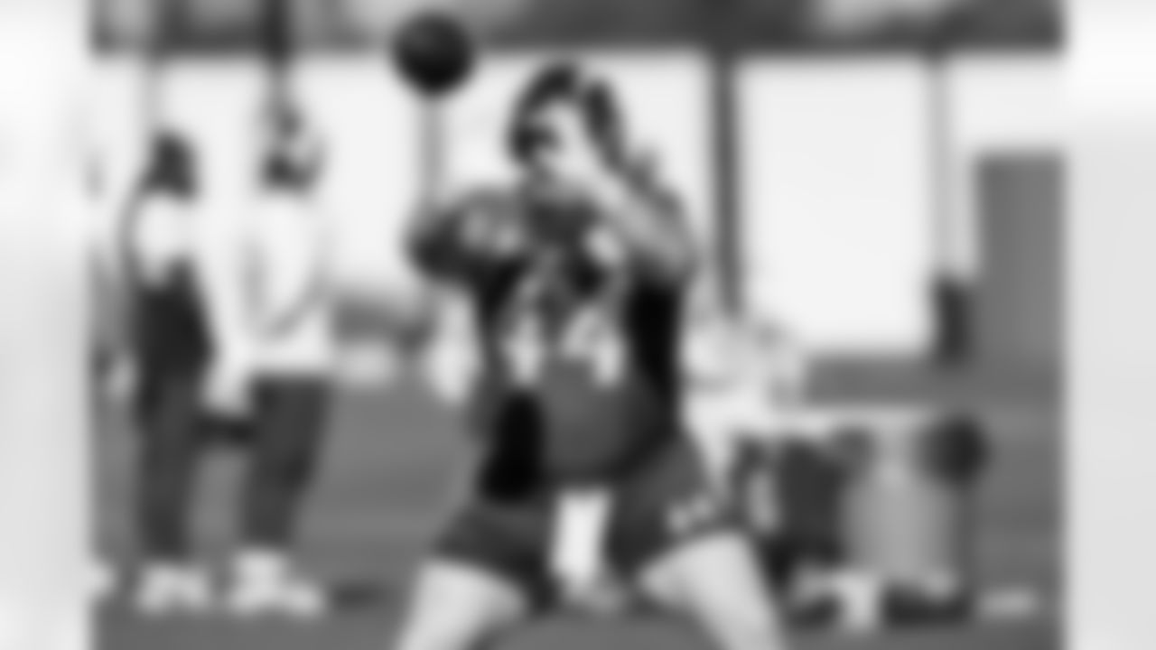 The Los Angeles Chargers practice on Friday, November 28, 2025 at The Bolt in El Segundo, CA.