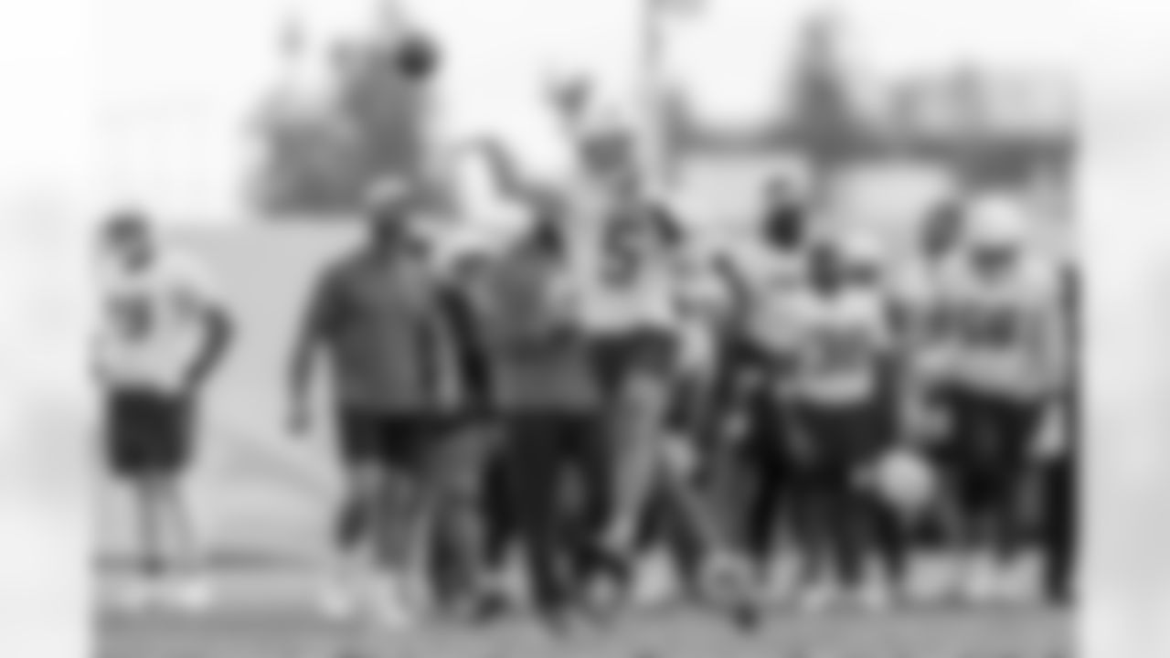 The Los Angeles Chargers practice on Thursday, November 13, 2025 at The Bolt in El Segundo, CA.