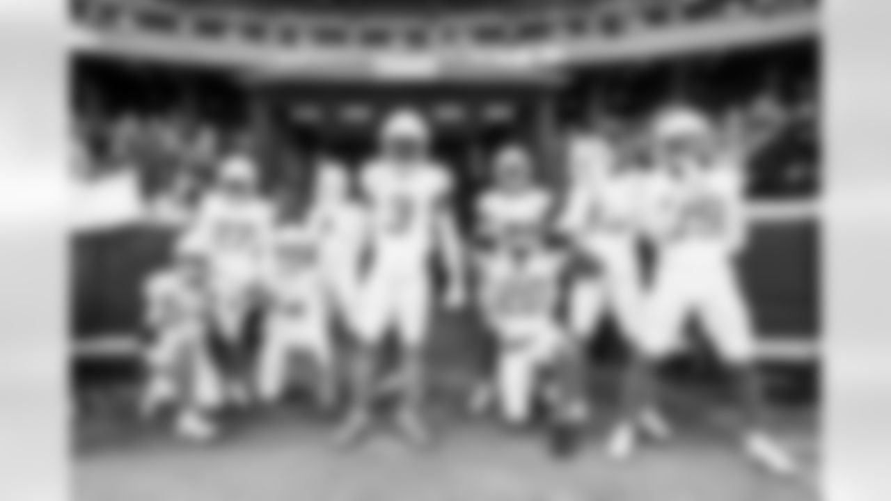 S RJ Mickens (27), S Derwin James Jr. (3), S Kendall Williamson (40), CB Cam Hart (20), CB Benjamin St-Juste (24), CB Tarheeb Still (29), S Marcus Williams (31), DB Deane Leonard (33) and CB Donte Jackson (26)