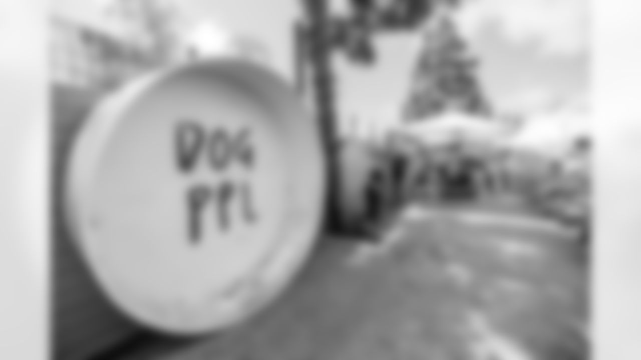 The Los Angeles Chargers host a doggy draft event on Saturday, April 26, 2025 at DOG PPL in Santa Monica, CA.