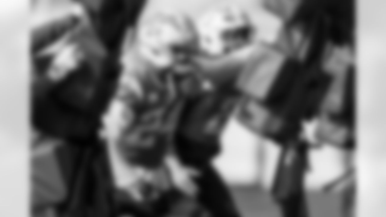 The Los Angeles Chargers practice on Wednesday, December 17, 2025 at The Bolt in El Segundo, CA.