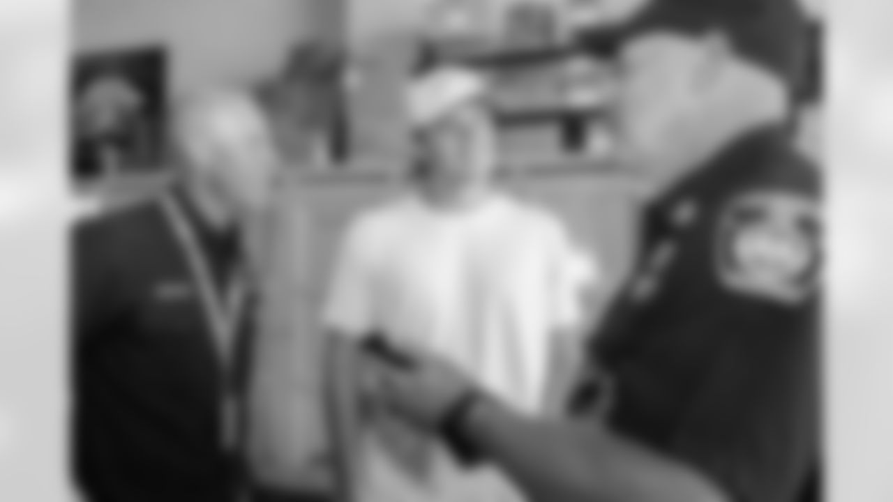 Chargers Kicker Cameron Dicker visits Station 51 in North Hollywood, CA