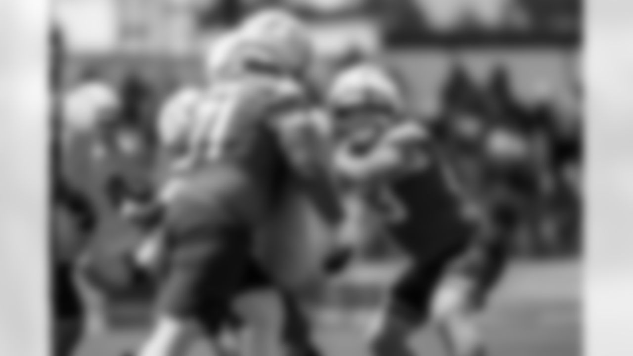 The Los Angeles Chargers practice at Training Camp on Monday, August 4, 2025 at The Bolt in El Segundo, CA.