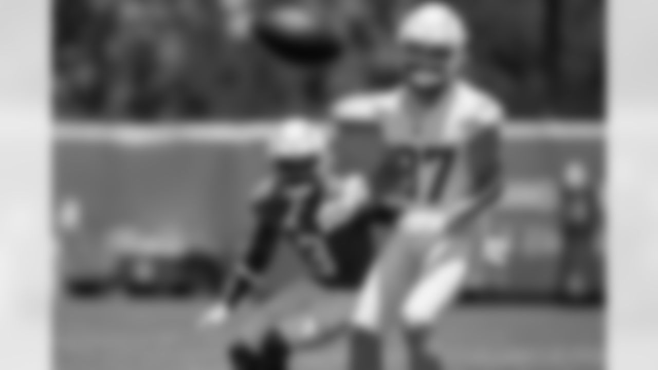The Los Angeles Chargers hold OTA's on Wednesday, June 5, 2024 at Hoag Performance Center in Costa Mesa, CA.