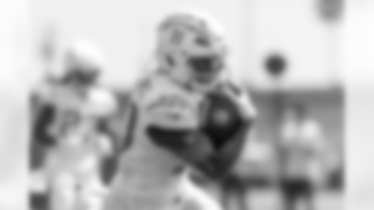 The Los Angeles Chargers practice at Training Camp on Monday, July 28, 2025 at The Bolt in El Segundo, CA.