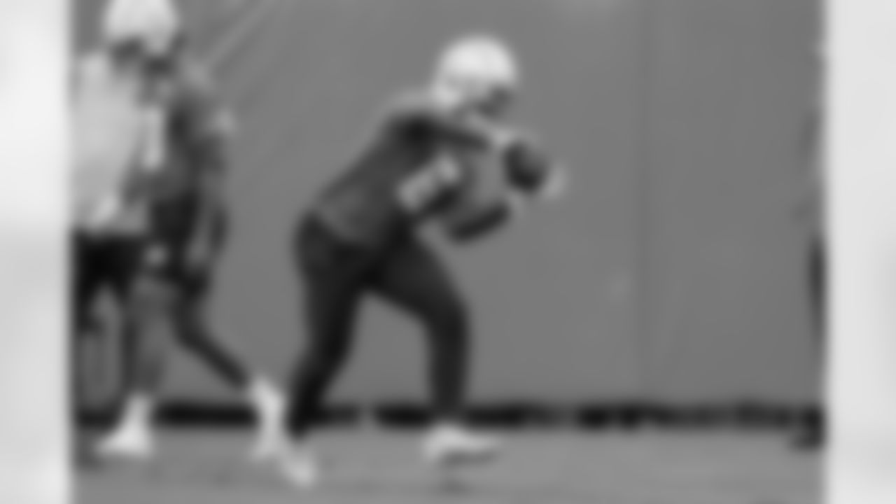 The Los Angeles Chargers hold OTA's on Tuesday, June 4, 2024 at Hoag Performance Center in Costa Mesa, CA.