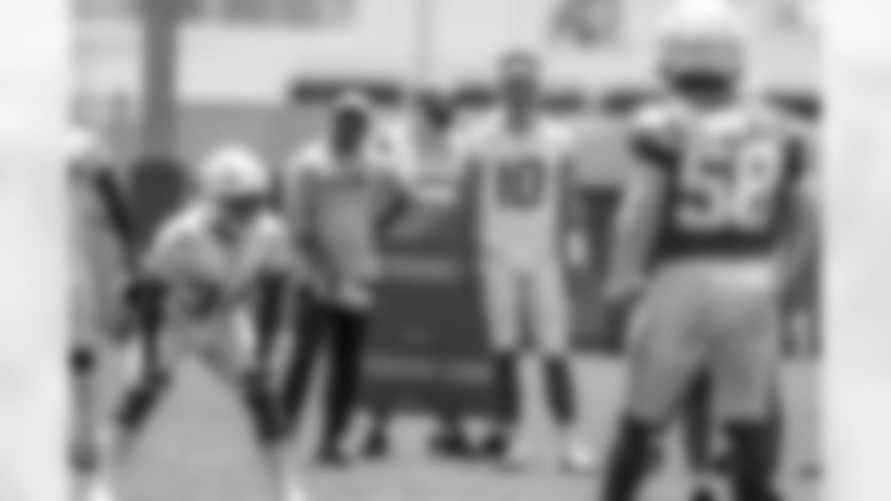 The Los Angeles Chargers hold Mandatory Mini-Camp on Thursday, June 12, 2025 at The Bolt in El Segundo, CA.