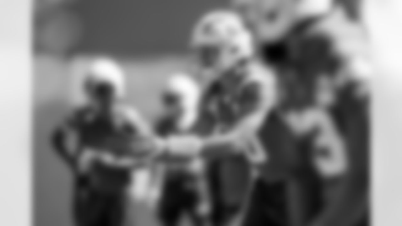 The Los Angeles Chargers practice on Friday, October 17, 2025 at The Bolt in El Segundo, CA.