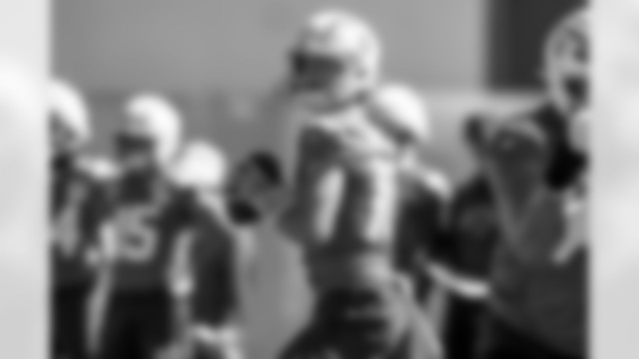 The Los Angeles Chargers practice on Friday, October 17, 2025 at The Bolt in El Segundo, CA.
