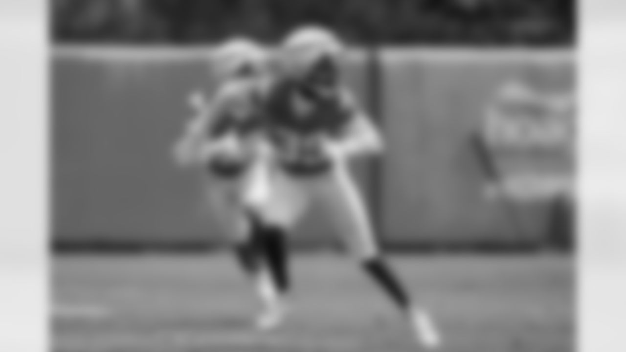 The Los Angeles Chargers hold Rookie Mini-Camp on Saturday, May 11, 2024 at Hoag Performance Center in Costa Mesa, CA.