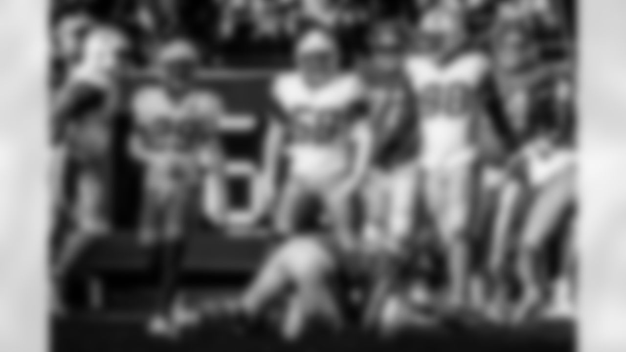 Take a look back at the Chargers Week 18 matchup with the Broncos in monochrome.