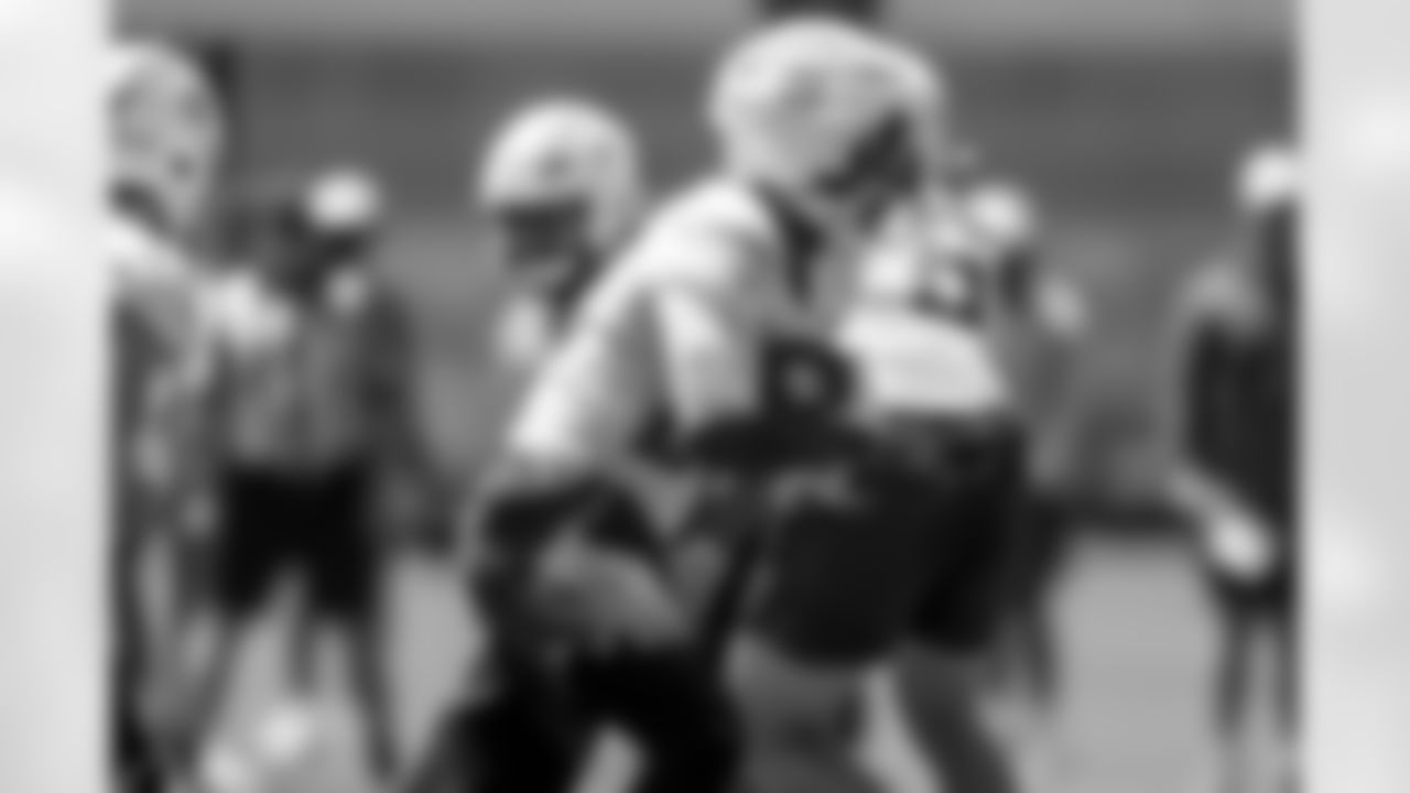 The Los Angeles Chargers practice at Training Camp on Tuesday, August 19, 2025 at The Bolt in El Segundo, CA.
