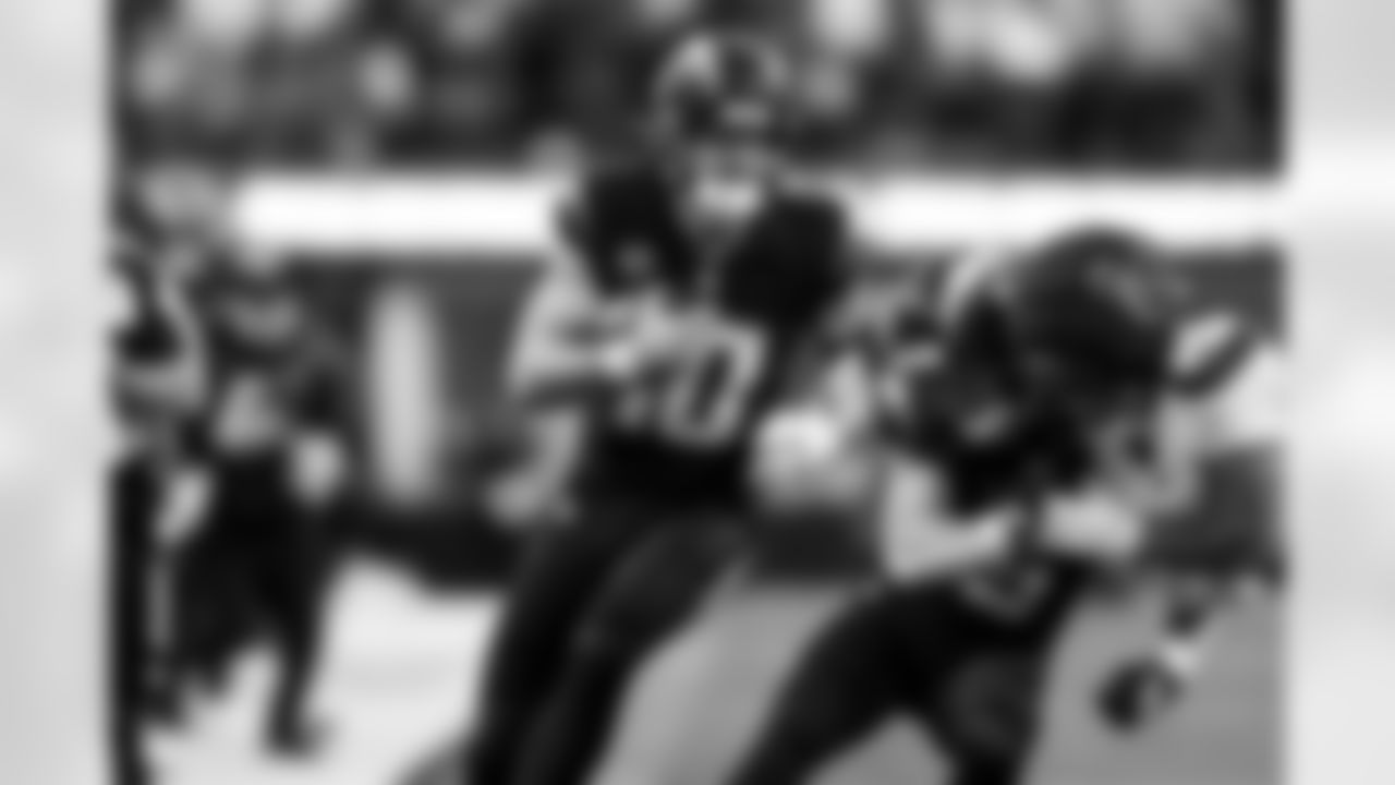 QB Justin Herbert (10) and WR Ladd McConkey (15)