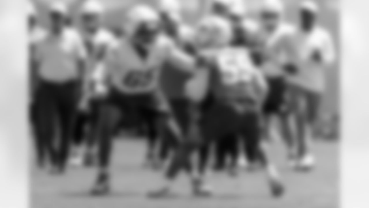 The Los Angeles Chargers practice at Training Camp on Tuesday, July 29, 2025 at The Bolt in El Segundo, CA.