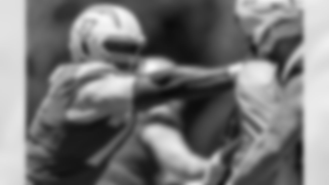 The Los Angeles Chargers practice at Training Camp on Wednesday, July 23, 2025 at Torero Stadium in San Diego, CA.