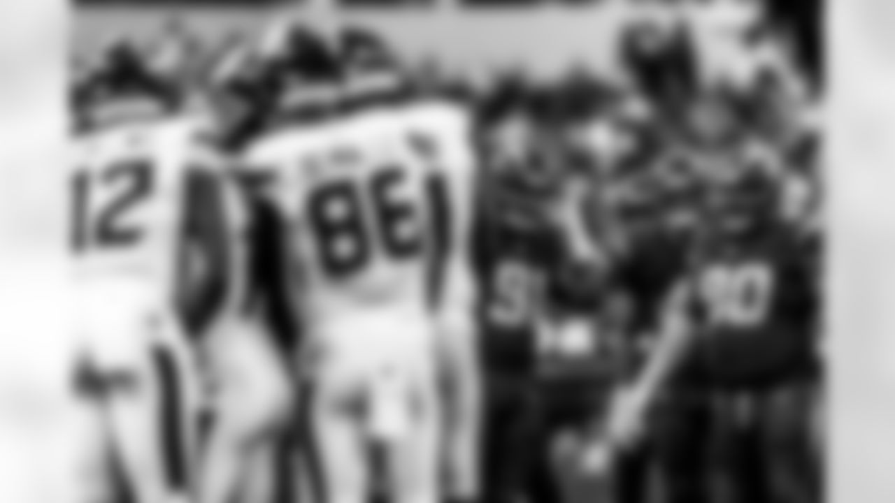 Take a look back at the Chargers Week 17 matchup with the Texans in monochrome.