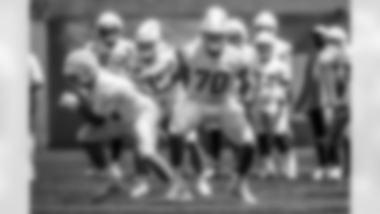 The Los Angeles Chargers hold Mandatory Mini-Camp on Tuesday, June 10, 2025 at The Bolt in El Segundo, CA.
