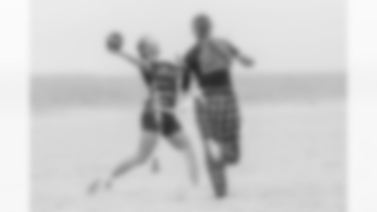 The Los Angeles Chargers host the Bolts on the Beach Flag Football Tournament on Saturday, May 17, 2025 at 11th Street Beach Park in Huntington Beach, CA.