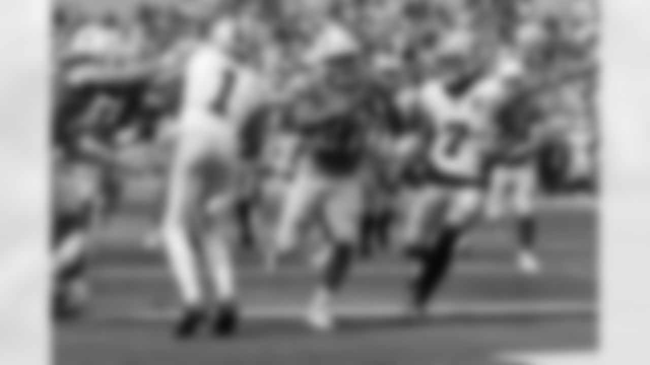 The Los Angeles Chargers play the Las Vegas Raiders on Sunday, September 8, 2024 at SoFi Stadium in Inglewood, CA.
[FINAL SCORE: LAC 22 - LV 10]