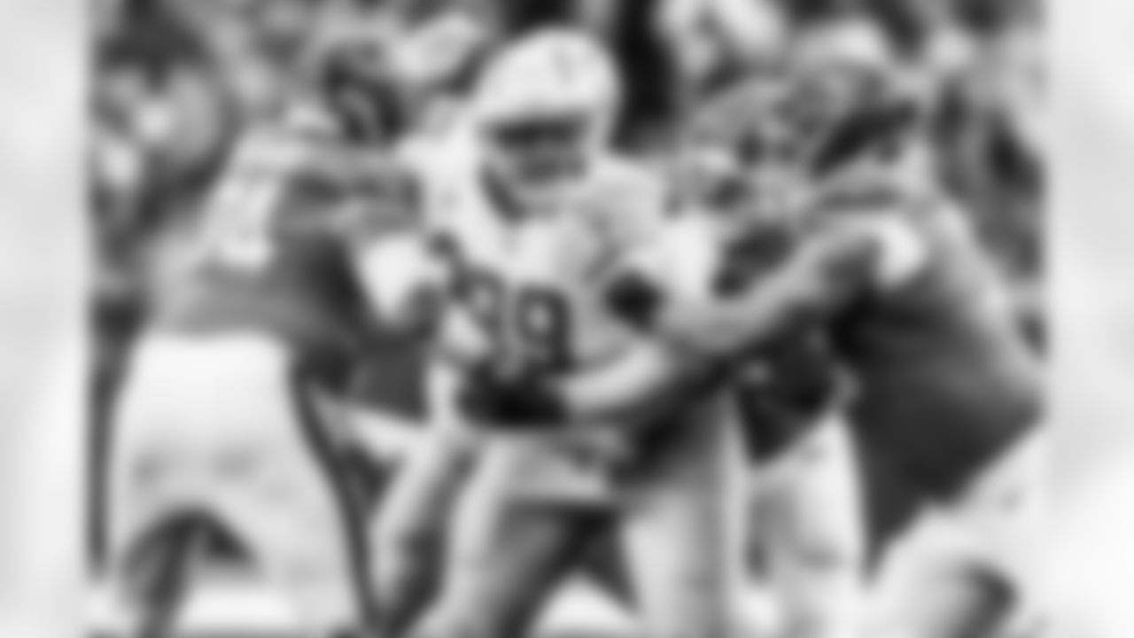 Take a look back at the Chargers Week 18 matchup with the Broncos in monochrome.