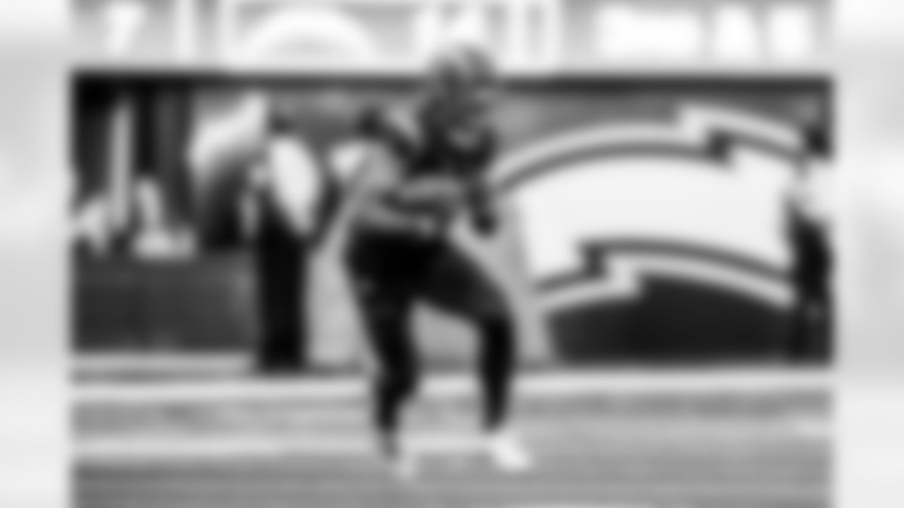 Take a look back at the Chargers Week 13 matchup with the Raiders in monochrome.