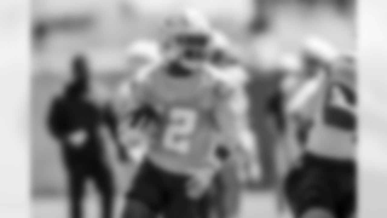 The Los Angeles Chargers practice at Training Camp on Wednesday, August 20, 2025 at The Bolt in El Segundo, CA.