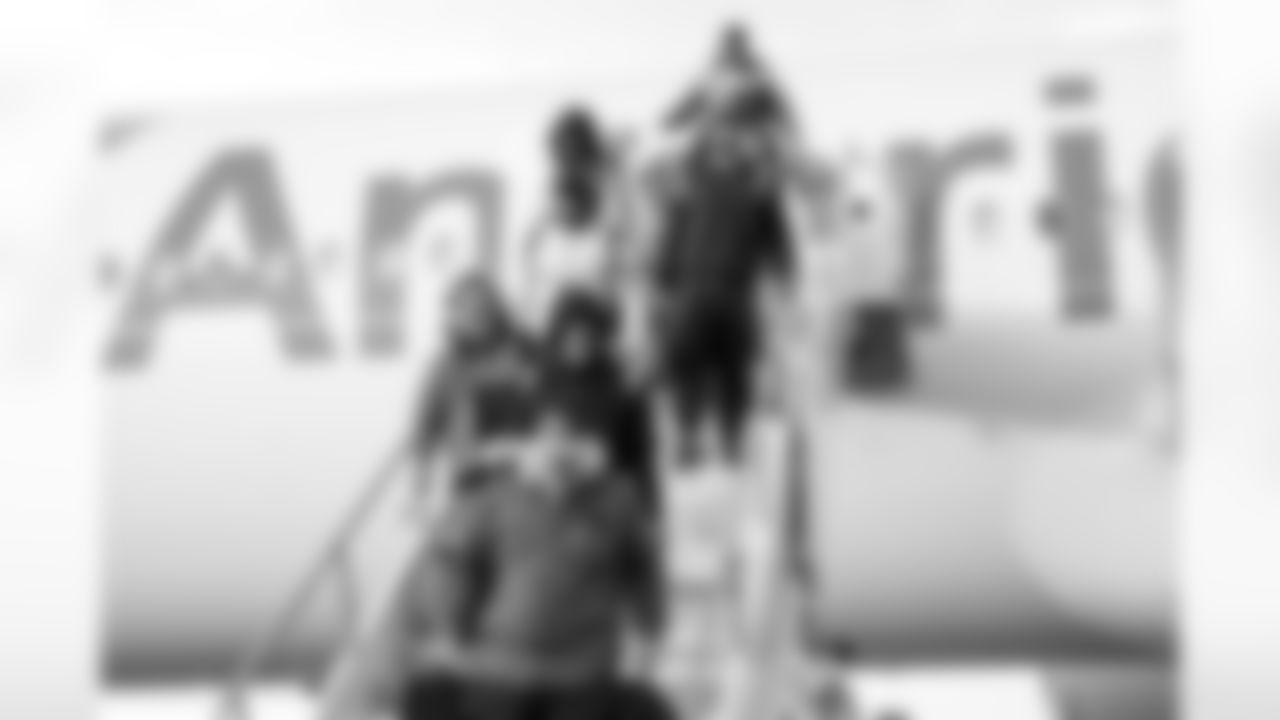 Los Angeles Chargers LB Emany Johnson (50) and QB DJ Uiagalelei (7) travels to Denver on Saturday, Jan. 3, 2025 for the Week 18 regular season matchup against the Denver Broncos.