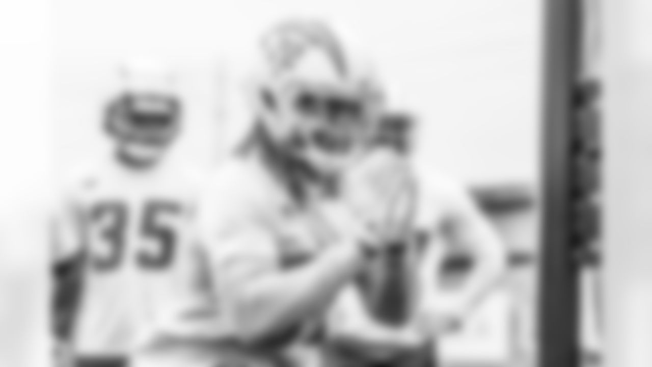 Los Angeles Chargers players participate in Phase 3 of the offseason program on Wednesday, June 4, 2025 at The Bolt in El Segundo, CA.
