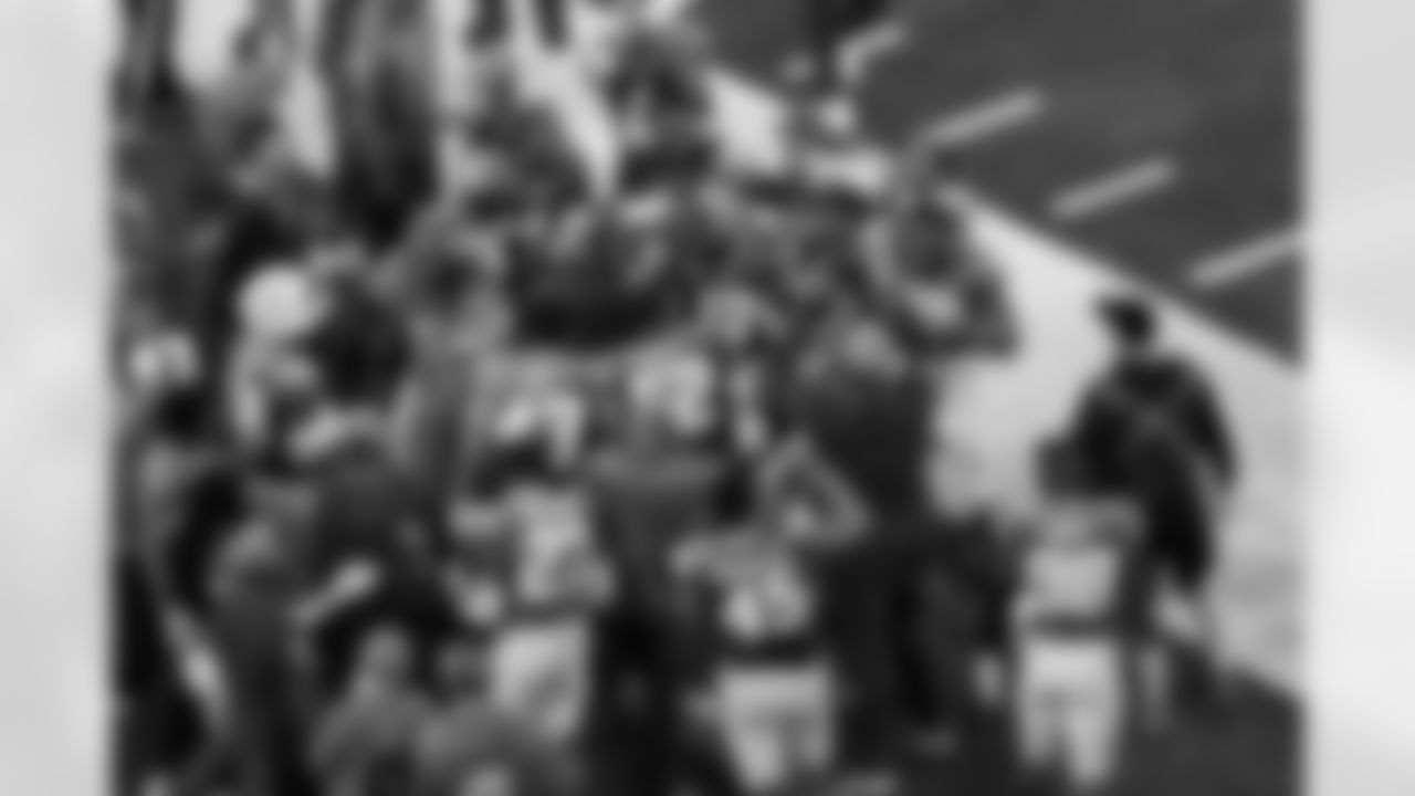 WR Quentin Johnston (1), OLB Khalil Mack (52), WR Keenan Allen (13), S Derwin James Jr. (3) and DL Teair Tart (90)