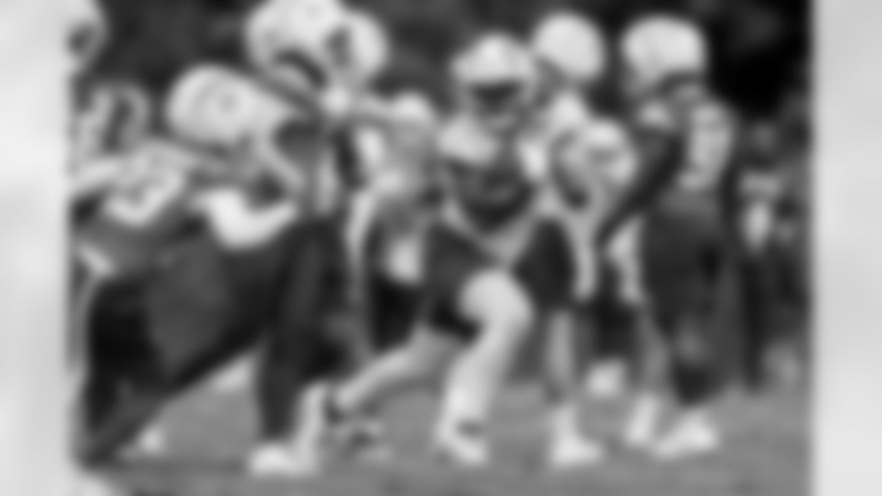 The Los Angeles Chargers practice on Friday, September 20, 2024 at UNC-Charlotte in Charlotte, NC.