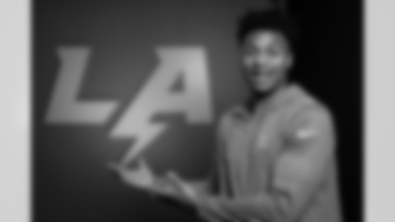 The Los Angeles Chargers rookie class is photographed on Thursday, May 9, 2024 at Hoag Performance Center in Costa Mesa, CA.